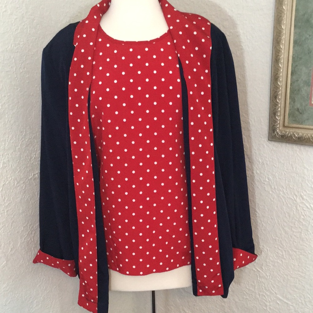 2 piece jacket & blouse